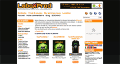 Desktop Screenshot of laboxprod.com