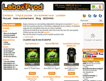 Tablet Screenshot of laboxprod.com